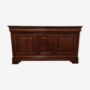Buffet 3 doors solid wood style Louis Philippe