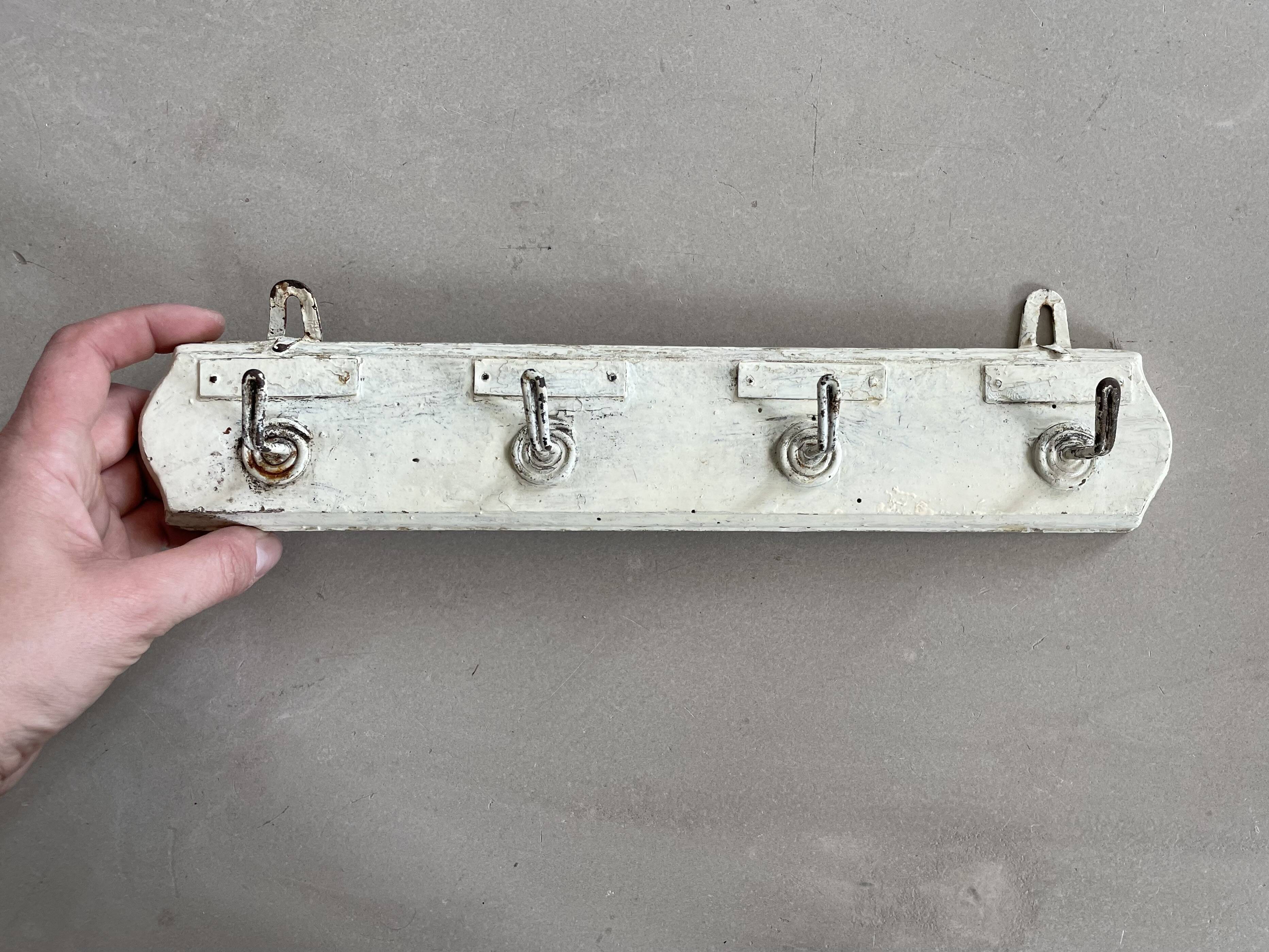Old wall towel holder