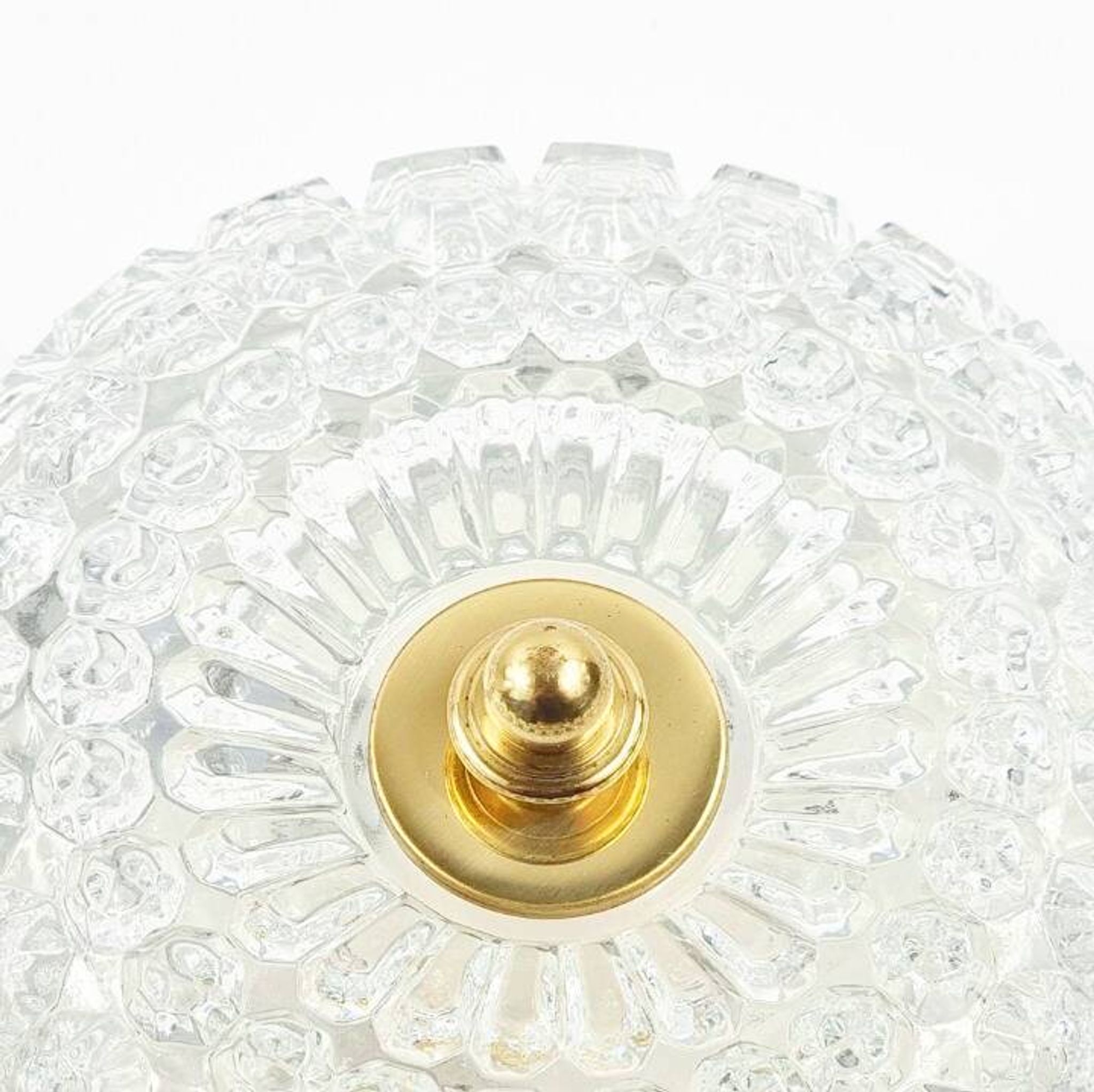 Mid-Century Bubble Glass Ceiling Light / Wall Light by H. Tynell, 1960s