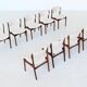 Erik Buch OD 49 set of ten dining chairs rosewood O.D. Mobler Denmark 1960