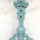 Enamelled cast iron umbrella holder