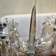 Pair of girandoles chandeliers to pendants