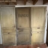 Set of three old doors