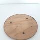 Old mirror and brass top, round, vintage 1960, 32 cm