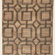 2.5 x 6 ft. - handmade hemp-cotton rug, floor carpet