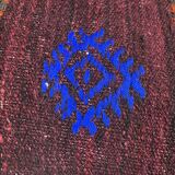 Vintage turkish Kilim cushion cover 40x40cm