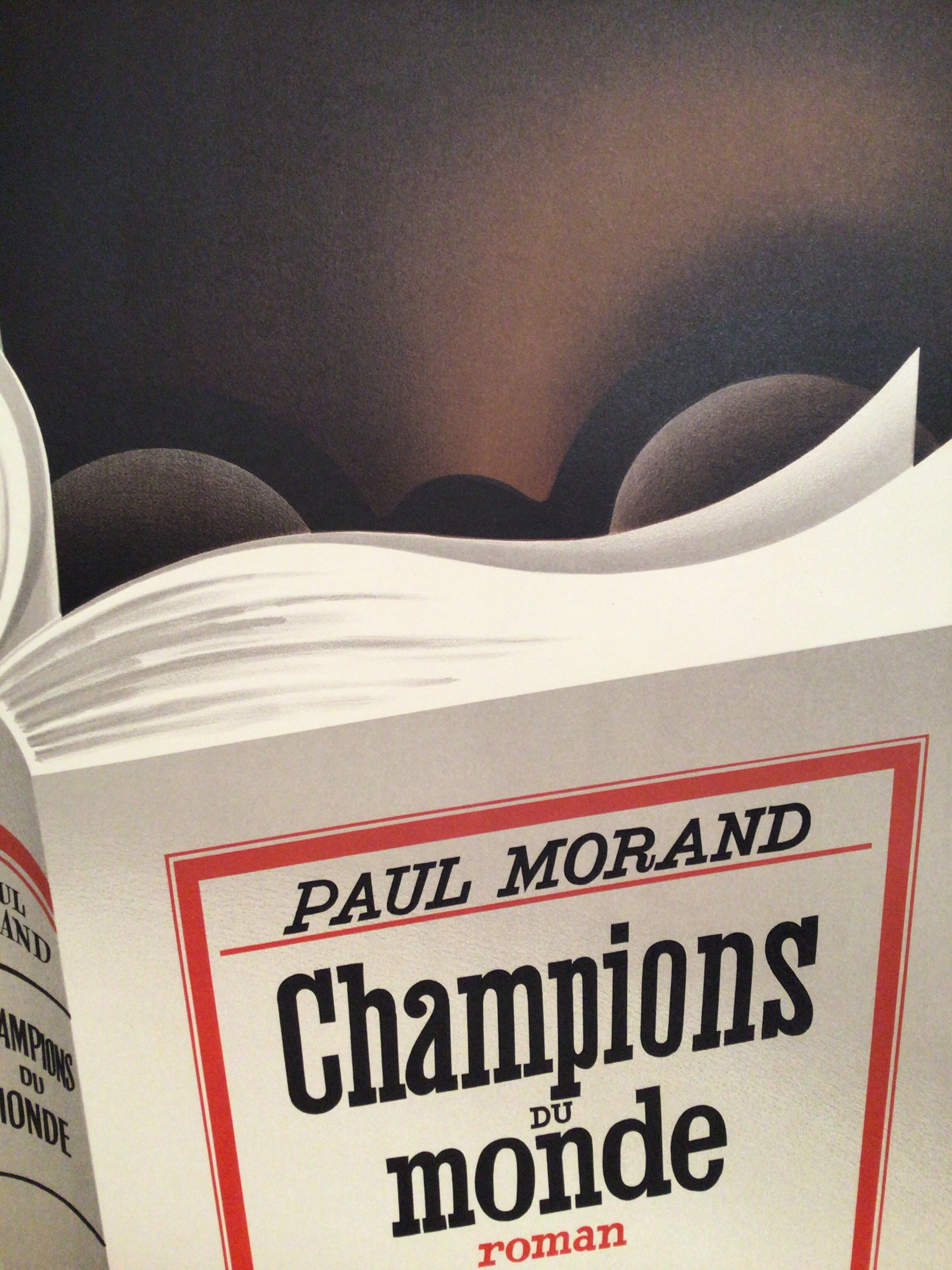 Poster cassandra world champions paul morand (lithograph)