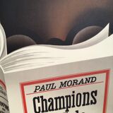 Poster cassandra world champions paul morand (lithograph)