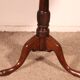Mahogany Gueridon with a single-piece top - 18th century