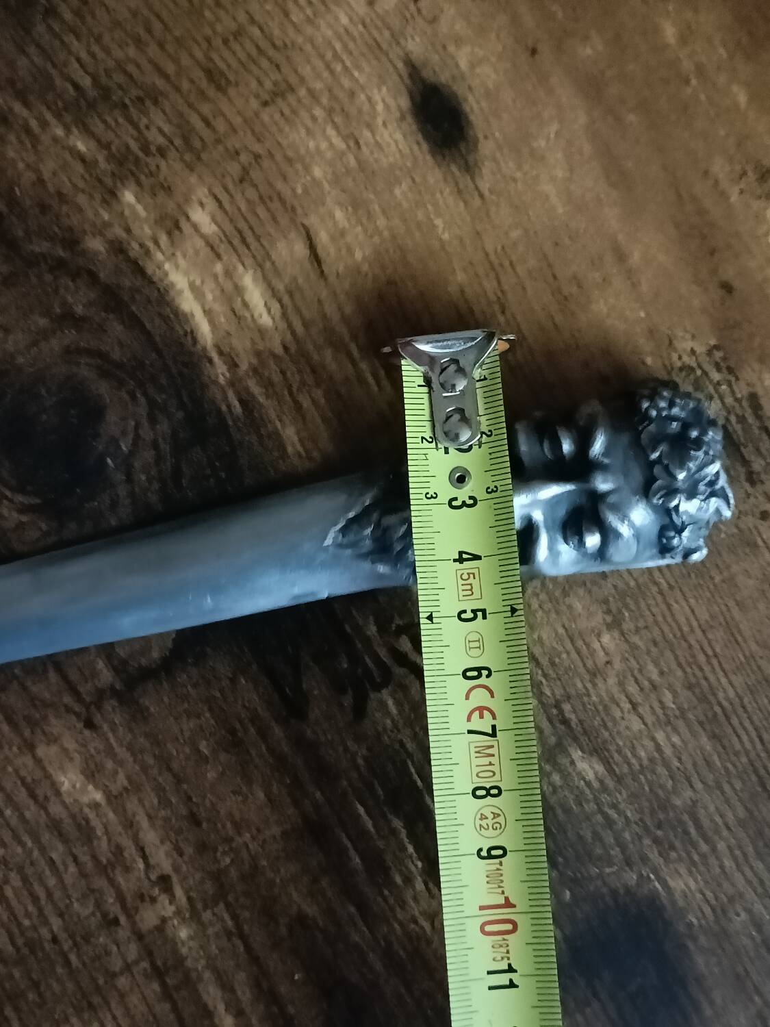 Coupe papier, bronze argenté