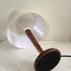 Lampe de bureau chic en bois 1960