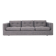 Sofa BERGEN grey melange, Scandinavian design
