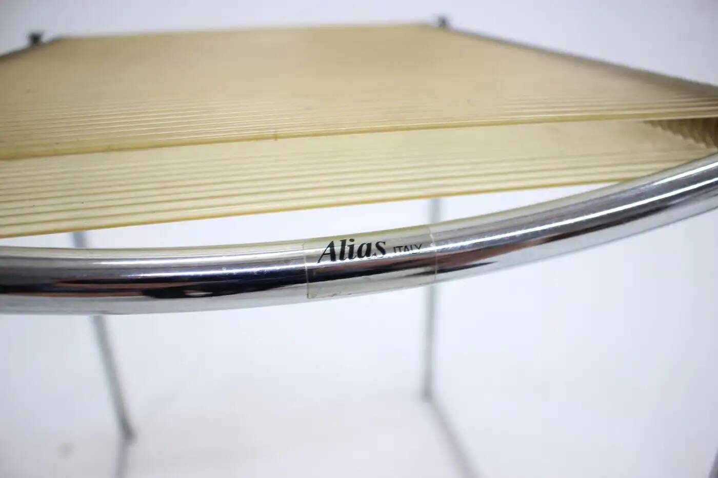 Mid-century set of 4 Spaghetti chairs by G. Belotti for Alias, Italy, 1979