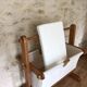 Vintage Scandinavian baby cradle