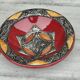 Vintage Moroccan ceramic and stone dish