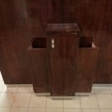 Atypical wall entrance coat rack, 50s