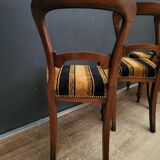 Suite set of 6 chairs signed G. Rogers