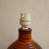 Glazed ceramic lamp base