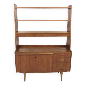 Secrétaire scandinave en teck, Suède, 1960