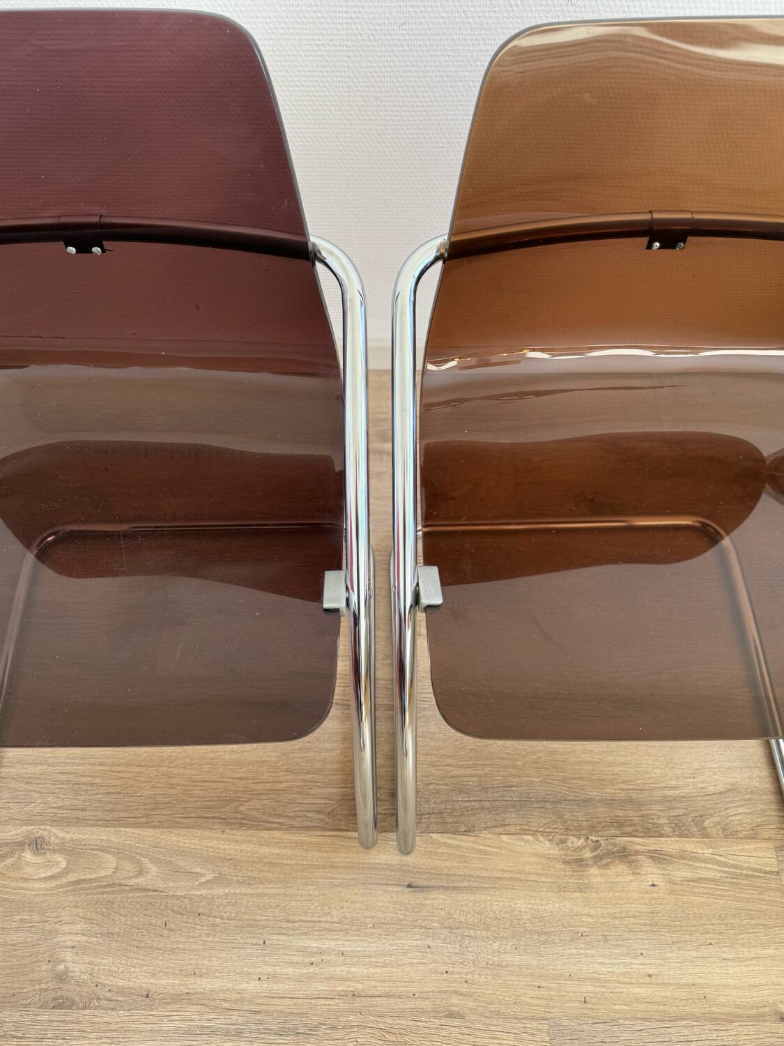 Pair of Blooming chairs by Yves Christin