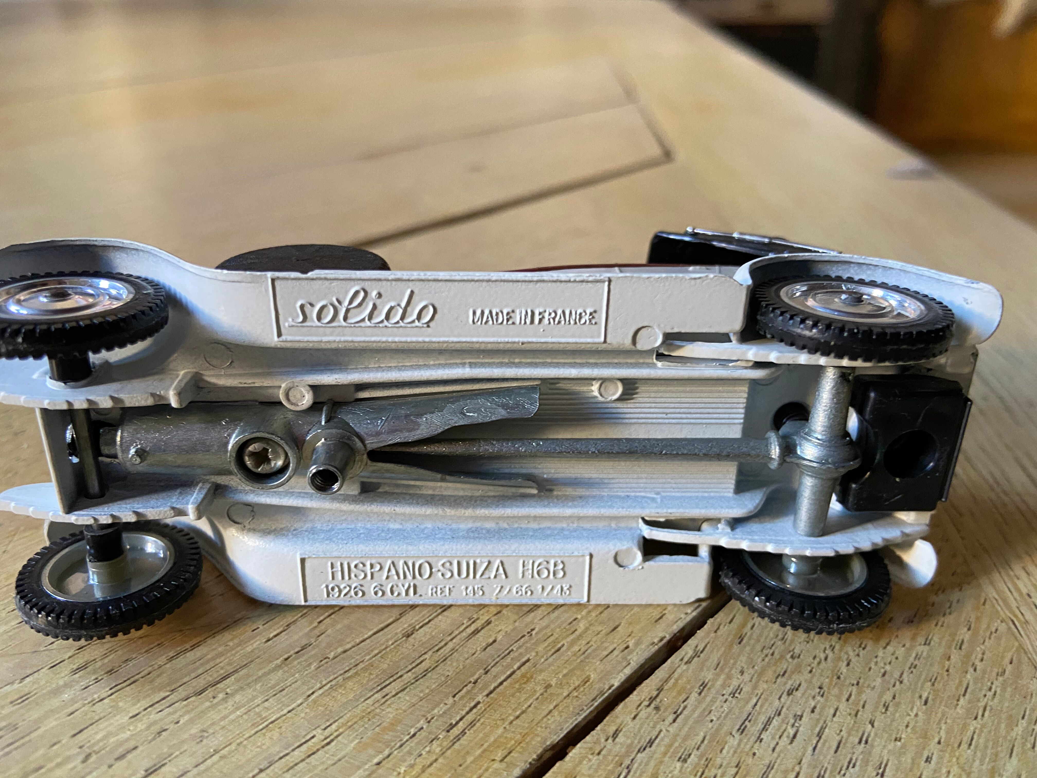 Hispano Suiza H6B 1926 - Miniature Solido 1/43