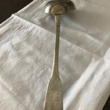 Louche en métal argenté
