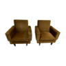 Pair of cube armchairs 1970