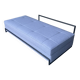 Day Bed by Eileen Gray in black metal and Kvadrat wool fabric for Classicon