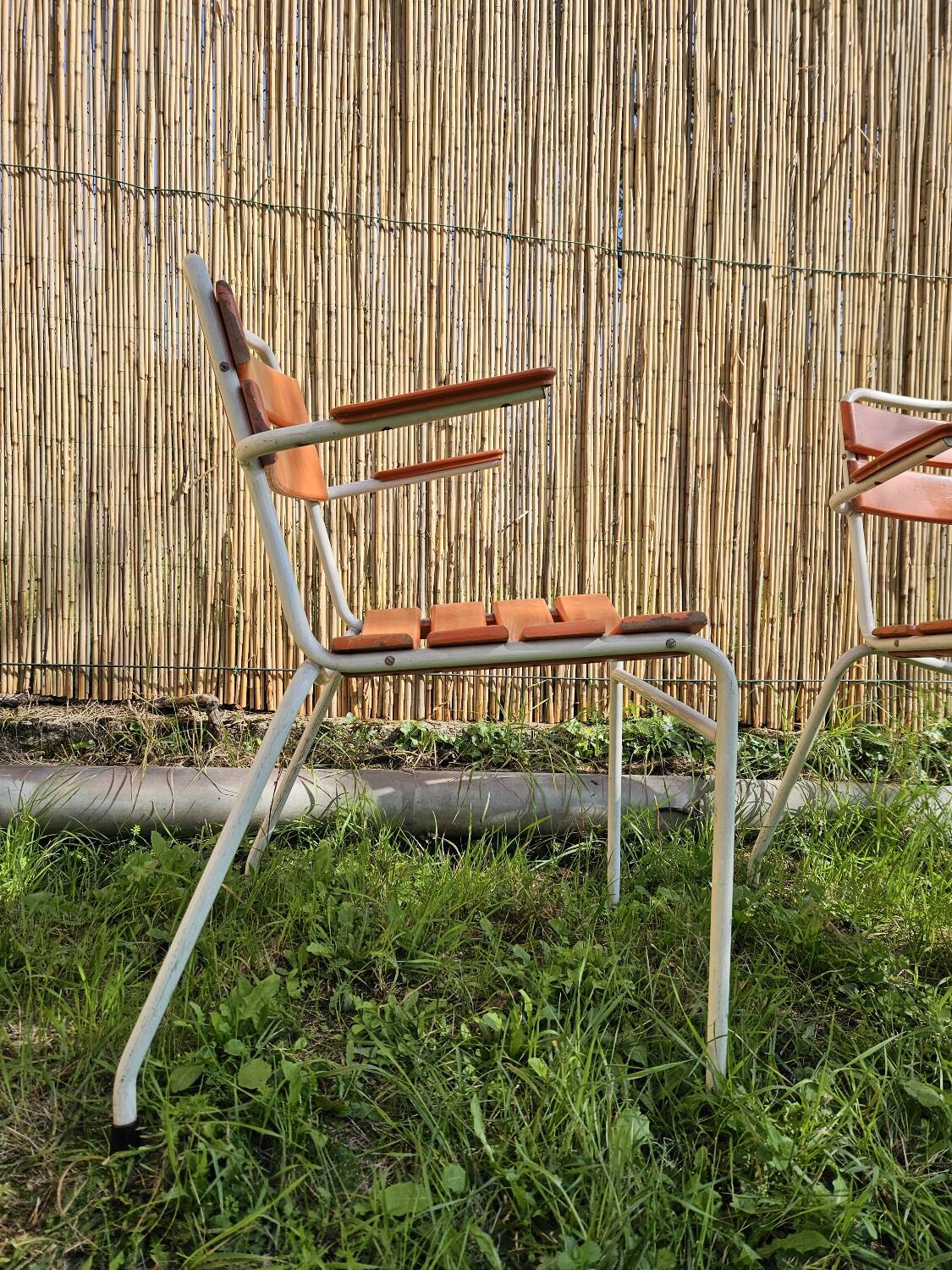 Lot 2 fauteuils de terrasse ou jardin