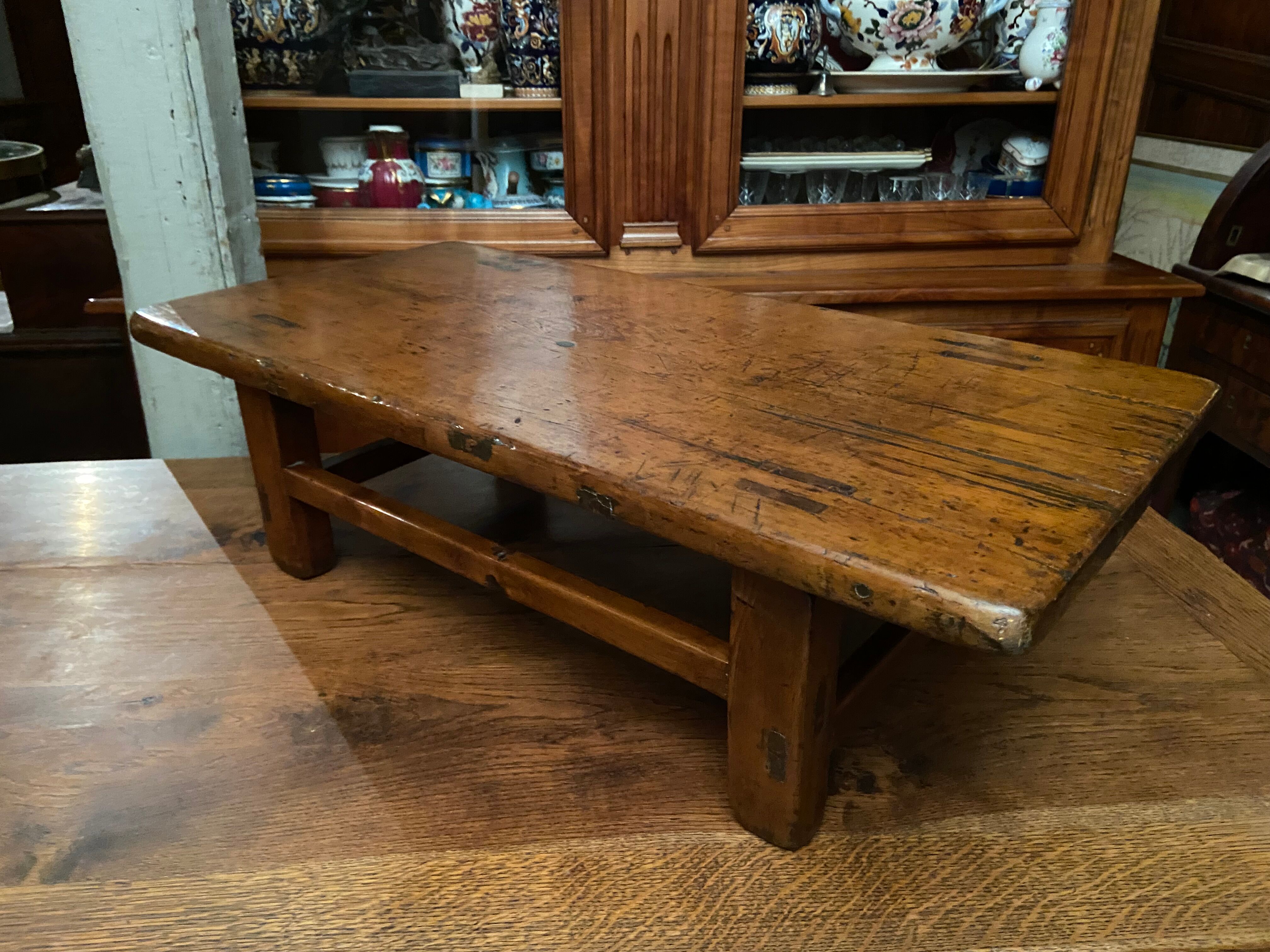 Tea table China, Japan nineteenth solid wood, Chabudai type