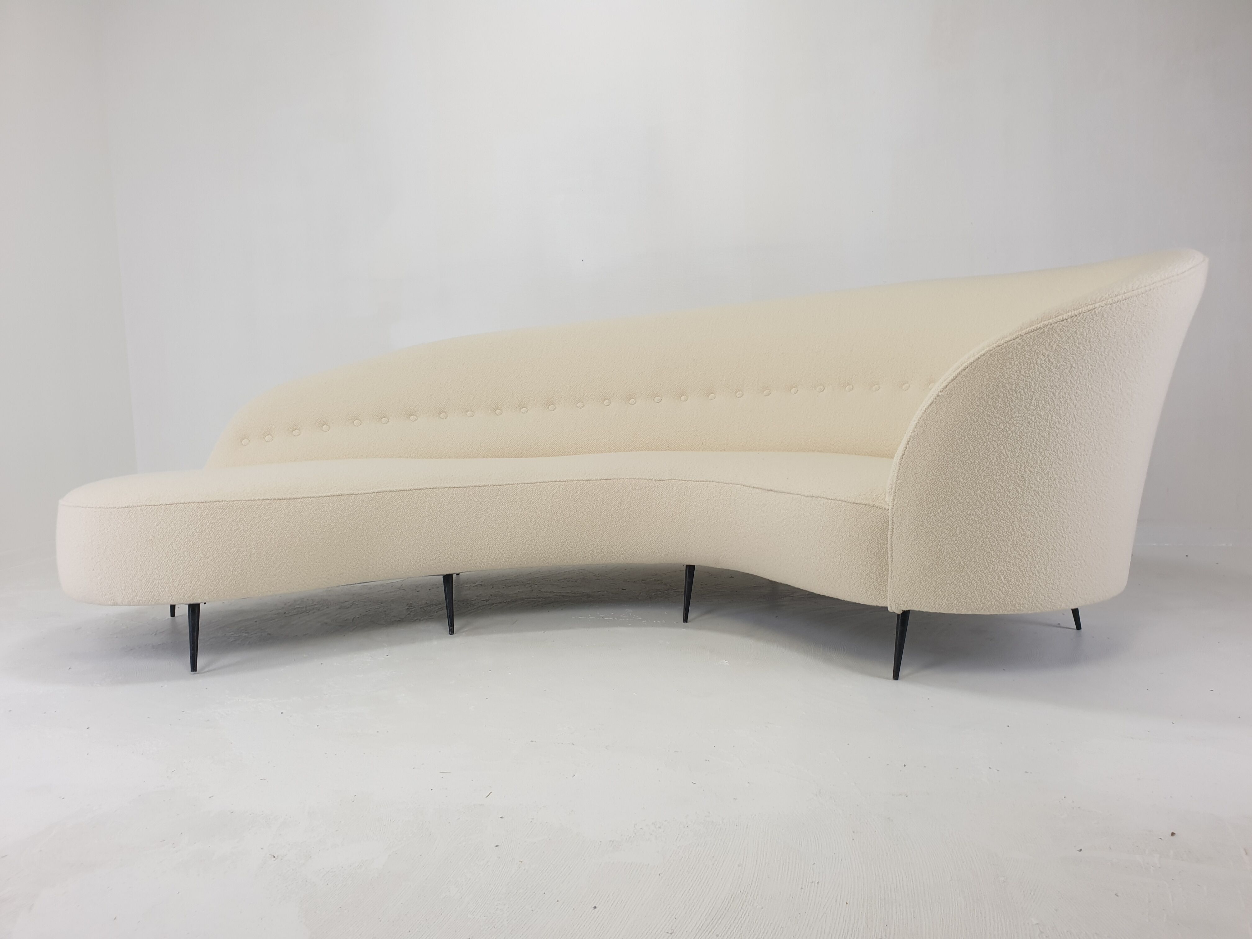 Curved Sofa by Federico Munari Italy