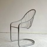 4 chairs in the style of Gastone Rinaldi