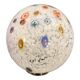 Lampe de table contemporaine en verre multicolore « Murrine » de style Murano