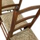Two-tone straw chairs 1950