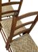 Two-tone straw chairs 1950