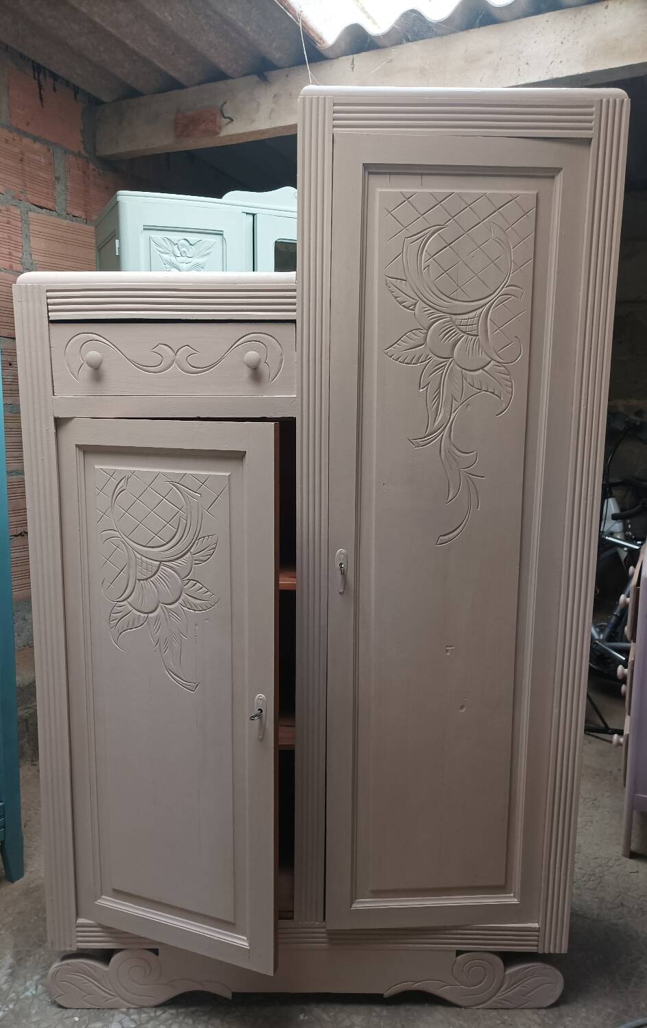 Art Deco wardrobe from the period
