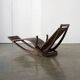 Modernist garden loungers
