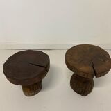 Brutalist mushroom stool