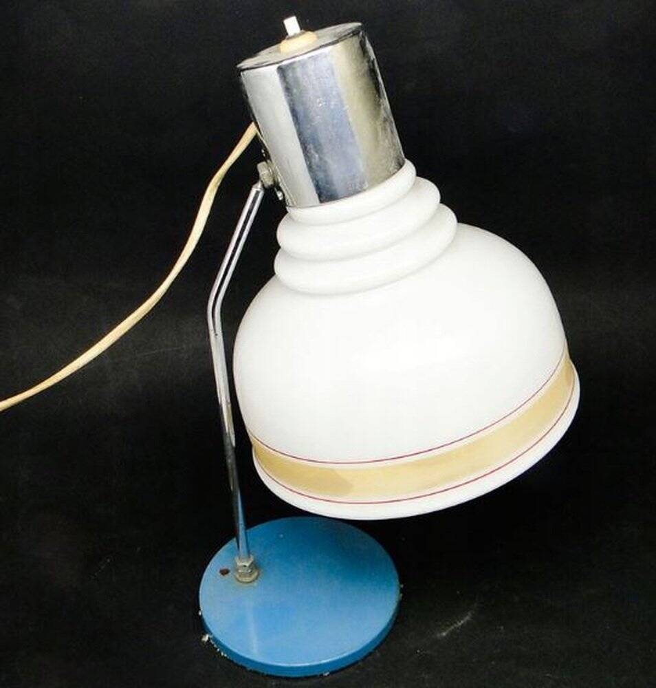 Art Deco bedside table lamp from Napako, Czechoslovakia, 1950s