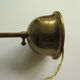 Scandinavian 3-arm chandelier, teak, brass and 1960 glass