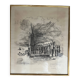 Painting: Pencil drawing - Church