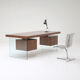 Rare executive desk designed by Jos de Mey for Van den Berghe Pauvers 1960