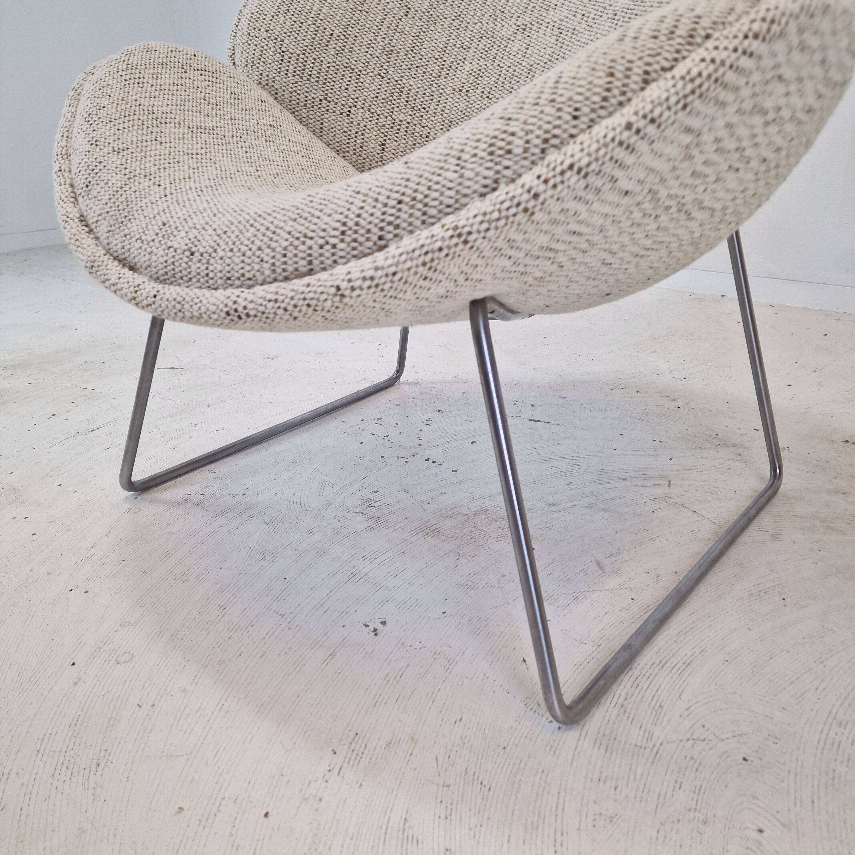 Set of Artifort F438 Orange Slice Chairs by Pierre Paulin, 1959