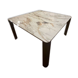 Square marble table