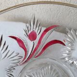 Glass or crystal salad bowl