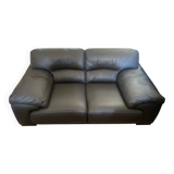 Canapé OFF SHORE Roche Bobois cuir Marron