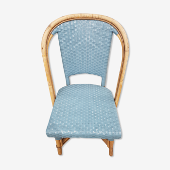Blue bistro chair