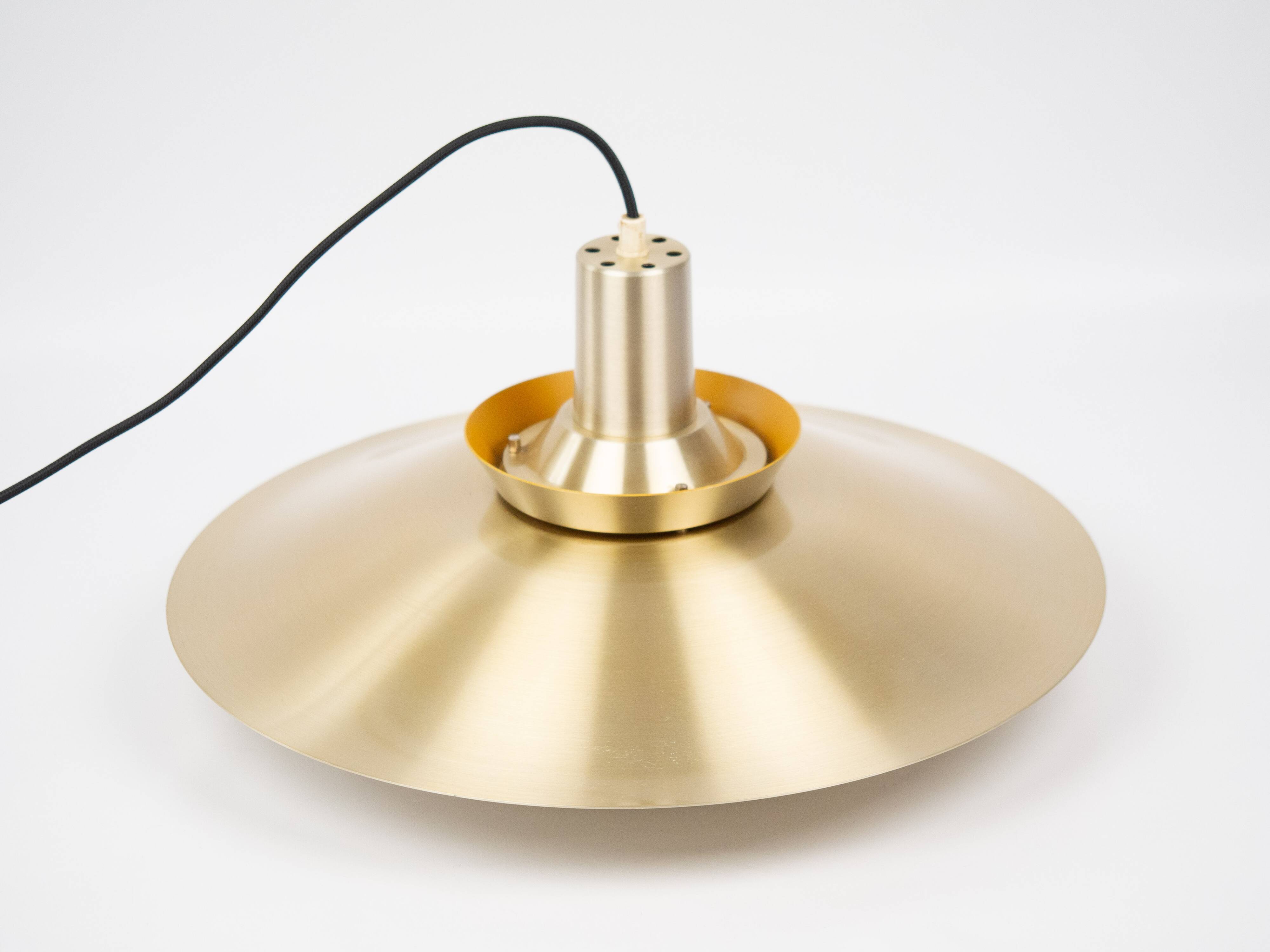 Suspension danoise Lyskaer par Bent Nordsted, années 1980