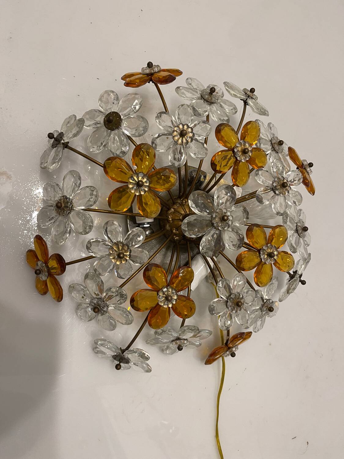 Murano Flower Flushmount 1960’s