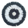 Juju hat blanc et noir de 65 cm